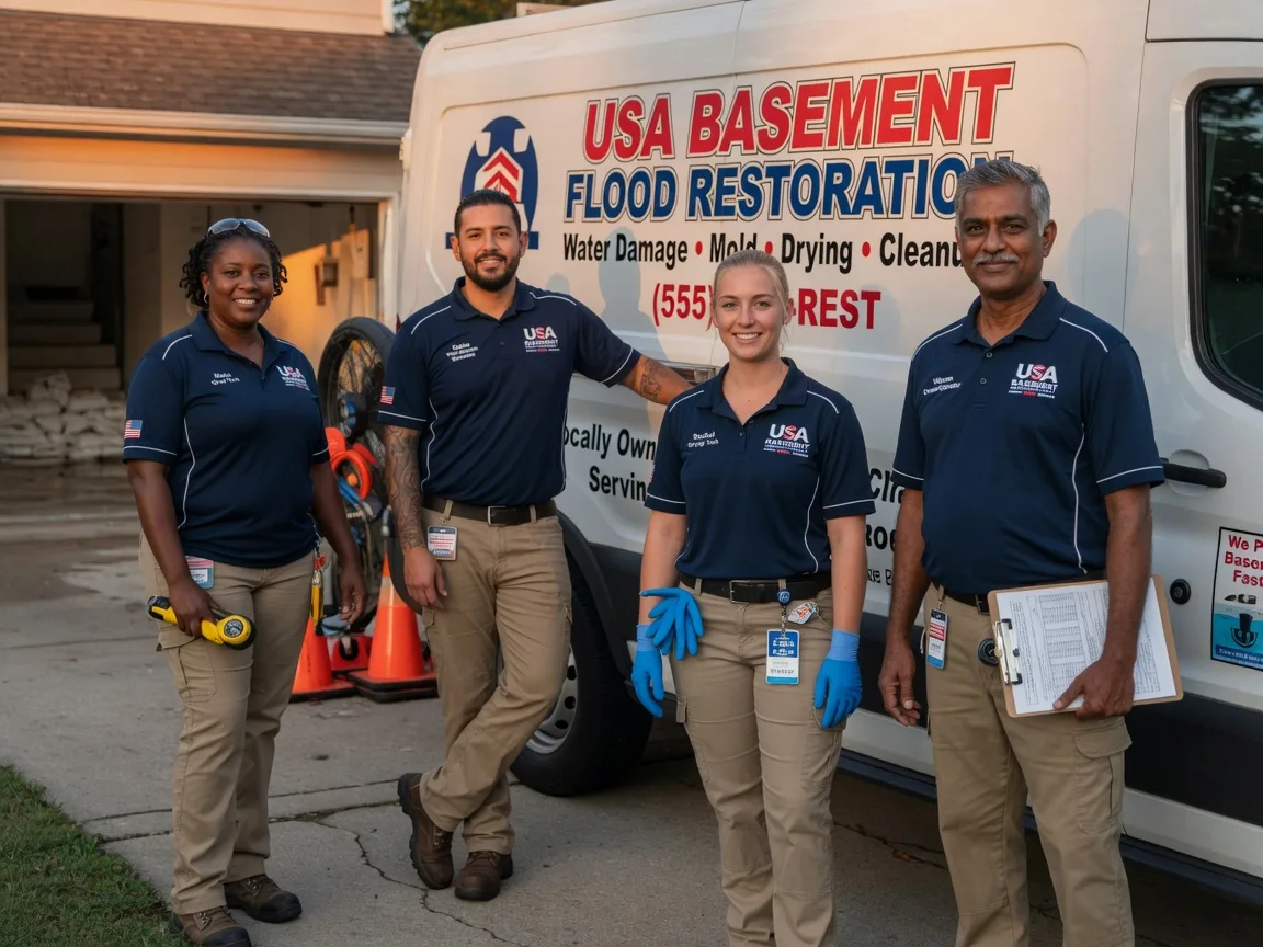 Basement Flood Cleanup company in Levels, WV