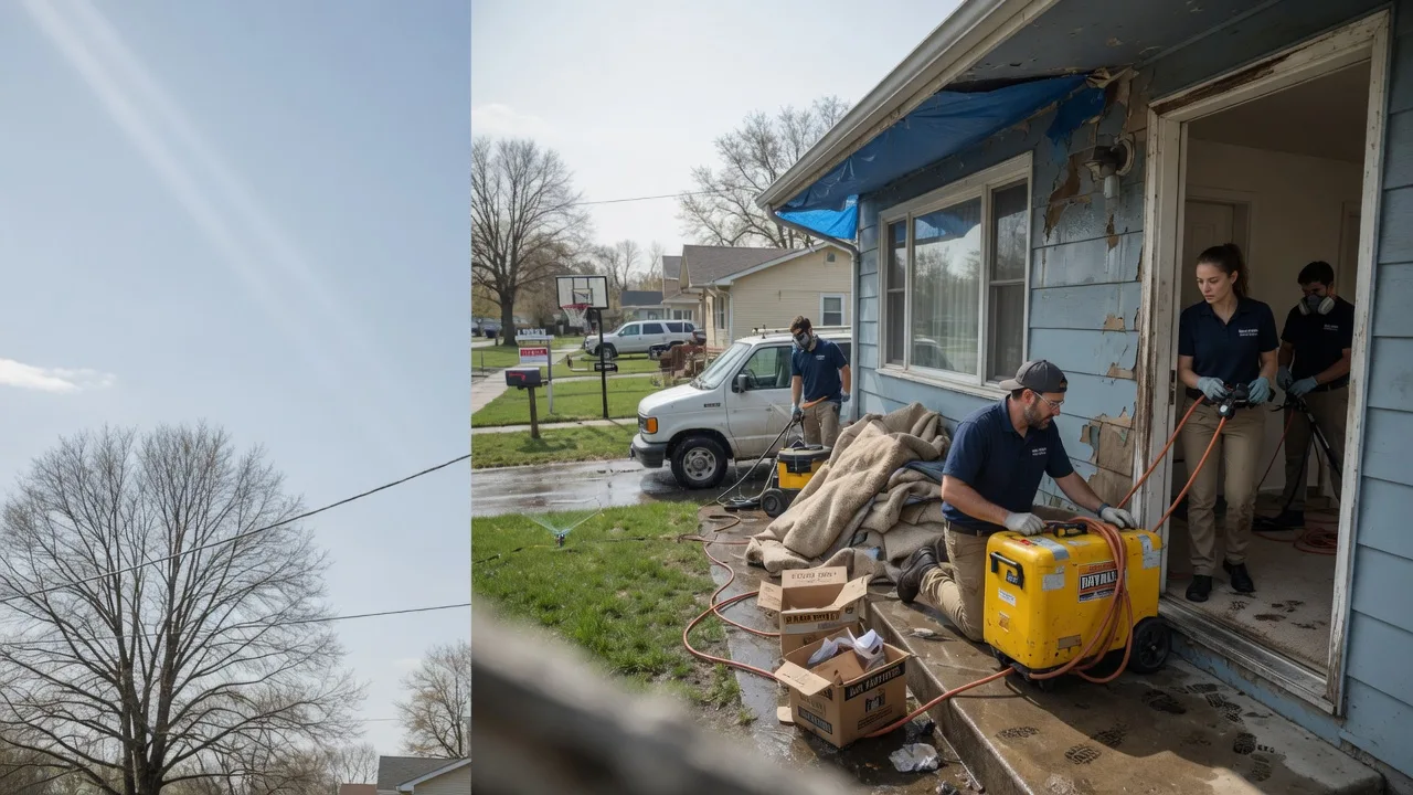 Basement Flood Cleanup in Levels, WV near me